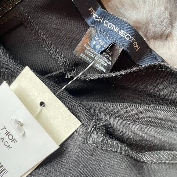 French Connection Sheer Off-The-Shoulder Mesh Bustier Dress - Picture 4 of 7